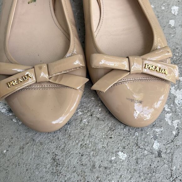 Prada bow ballet flats - Picture 2 of 10